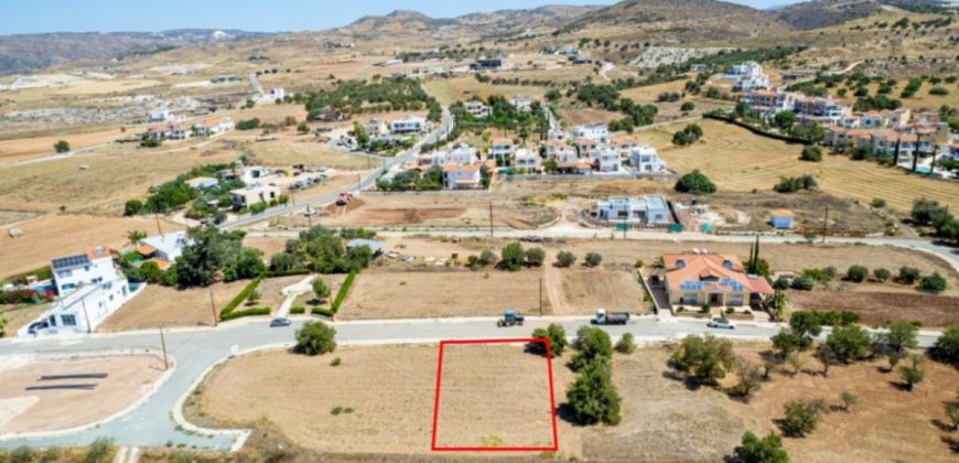 Paphos Anarita Land Plot For Sale RSG003