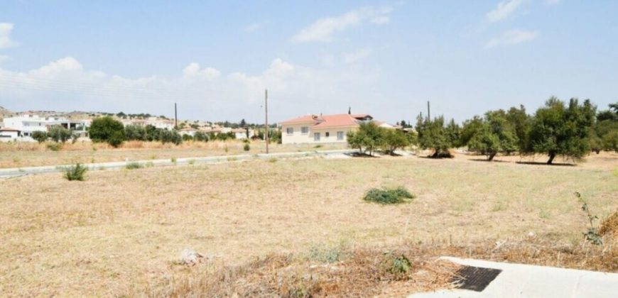 Paphos Anarita Land Plot For Sale RSG003