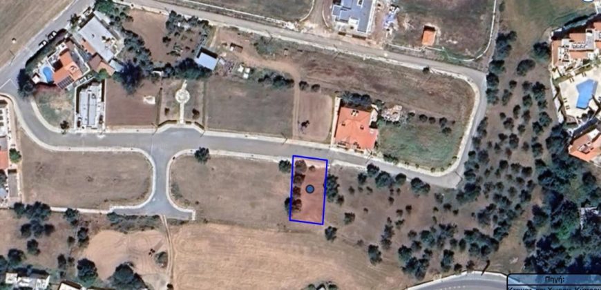 Paphos Anarita Land Plot For Sale RSG004