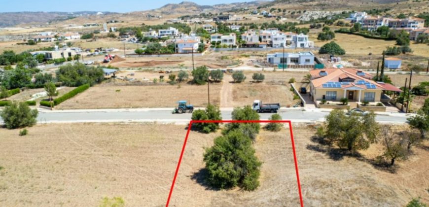 Paphos Anarita Land Plot For Sale RSG004