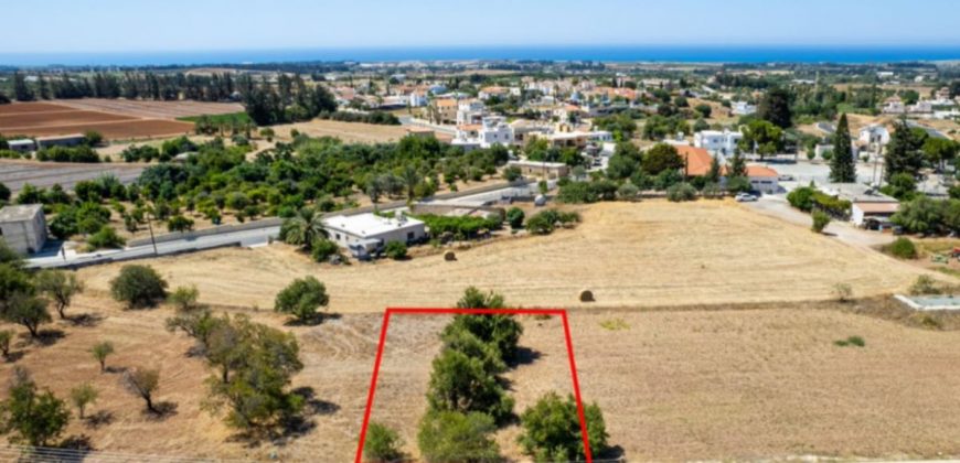 Paphos Anarita Land Plot For Sale RSG004