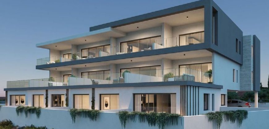 Paphos Kissonerga 1 Bedroom Apartment Ground Floor For Sale DMCEDG036