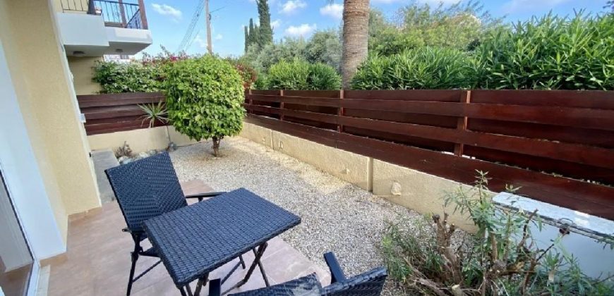 Kato Paphos Universal 2 Bedroom Apartment Ground Floor For Rent XRP064