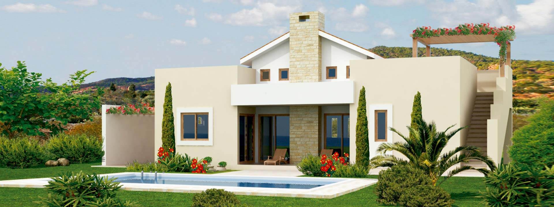 Limassol Monagroulli Hills 3 Bedroom Villa For Sale RSD0344