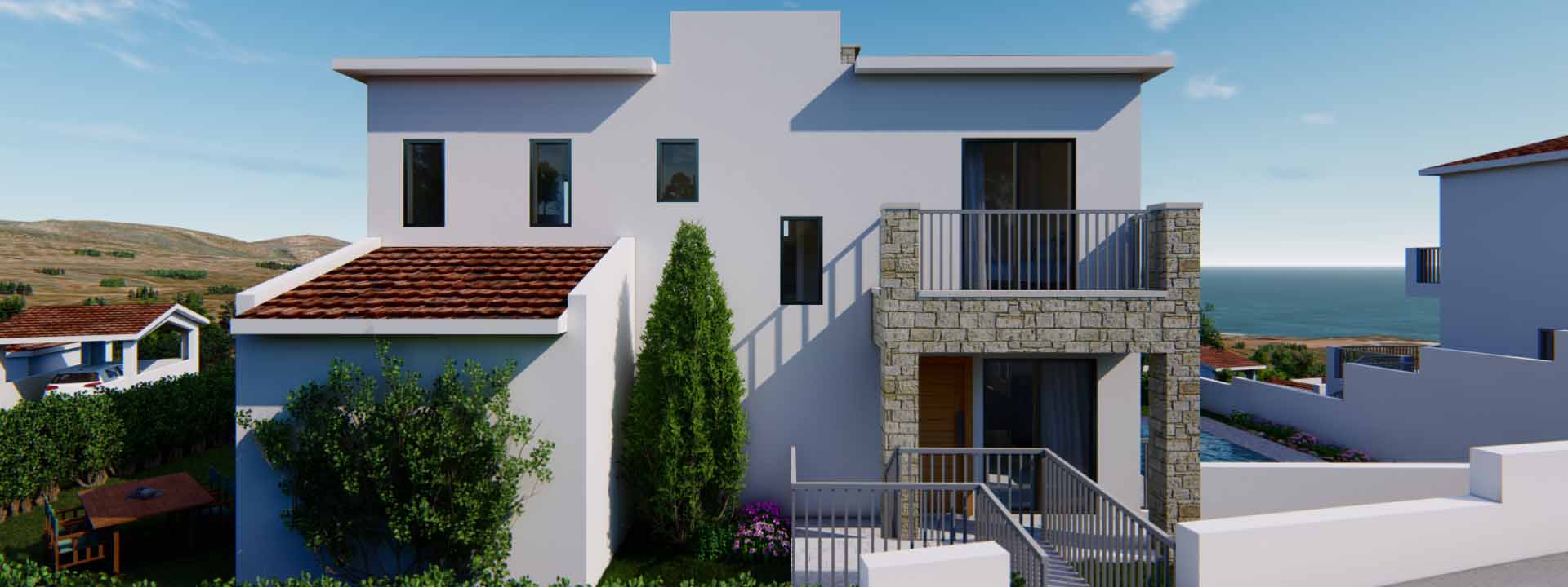 Paphos Neo Chorio 3 Bedroom Villa For Sale RSD0024