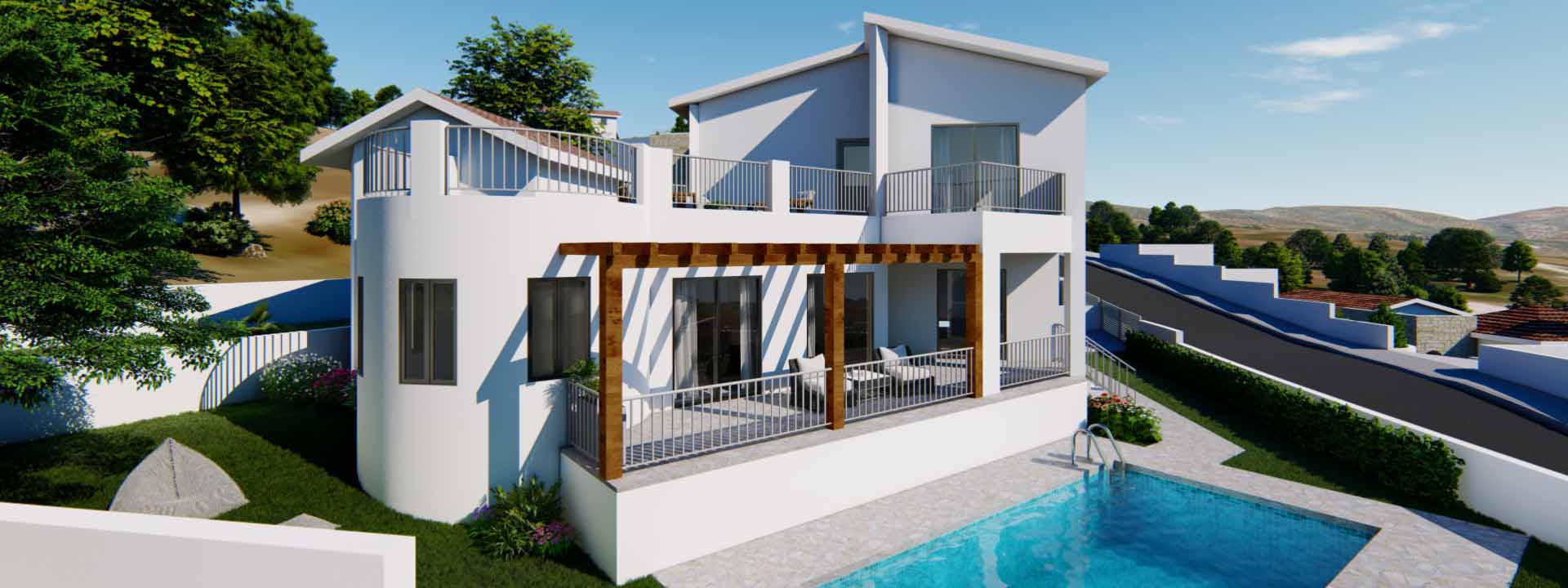 Paphos Neo Chorio 4 Bedroom Villa For Sale RSD0027