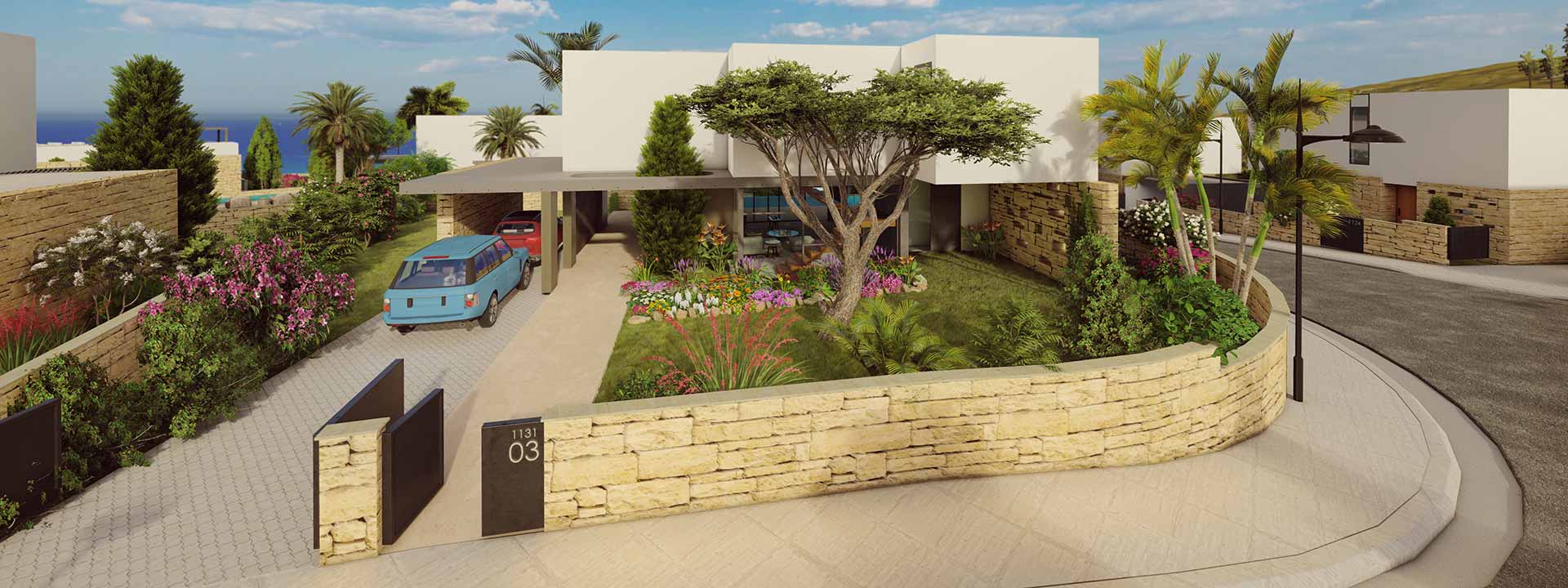 Paphos Peyia – Coral Bay 3 Bedroom Villa For Sale RSD0793