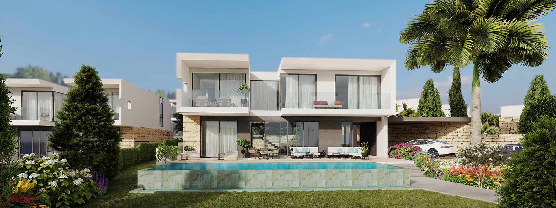 Paphos Peyia – Coral Bay 3 Bedroom Villa For Sale RSD0797