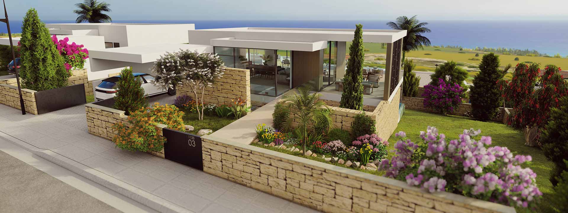 Paphos Peyia – Coral Bay 3 Bedroom Villa For Sale RSD0808