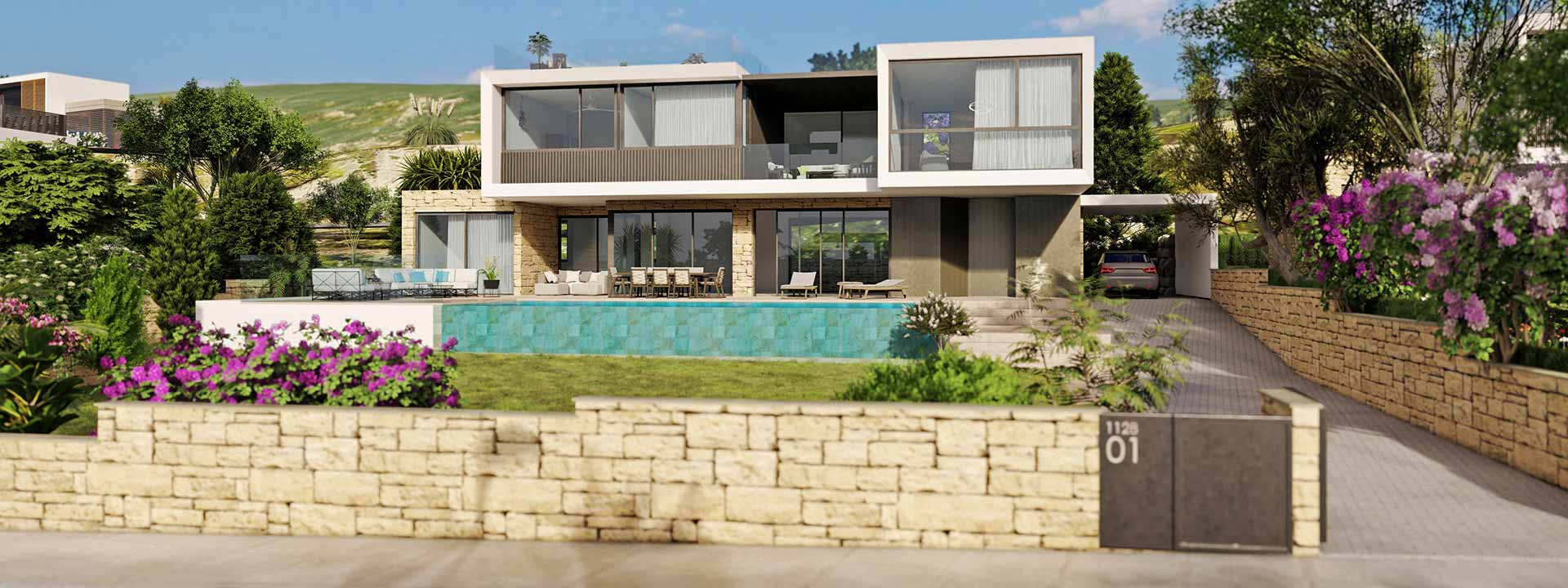 Paphos Peyia – Coral Bay 4 Bedroom Villa For Sale RSD0776