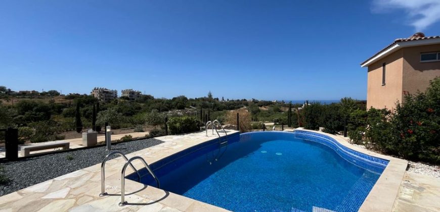 Paphos Chloraka 3 Bedroom Villa For Rent BC608