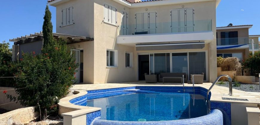 Paphos Chloraka 3 Bedroom Villa For Rent MGD003