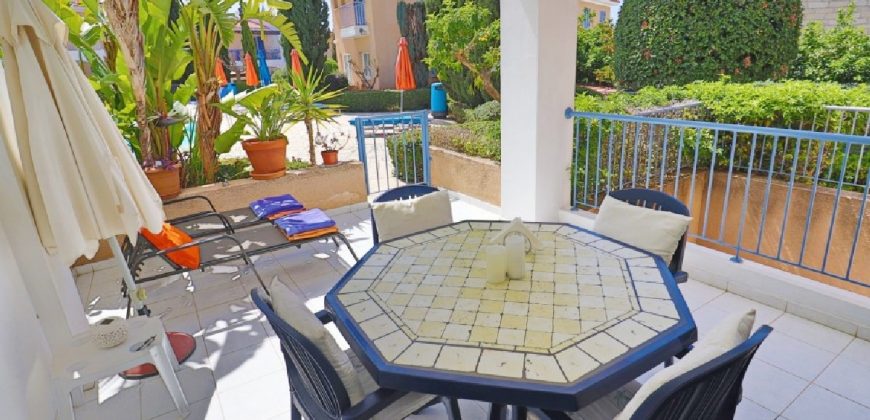 Paphos Peyia 2 Bedroom Apartment Ground Floor For Sale SKR17770