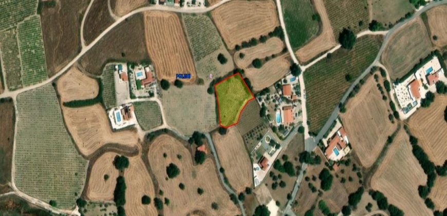 Paphos Polemi Land Residential For Sale BC619