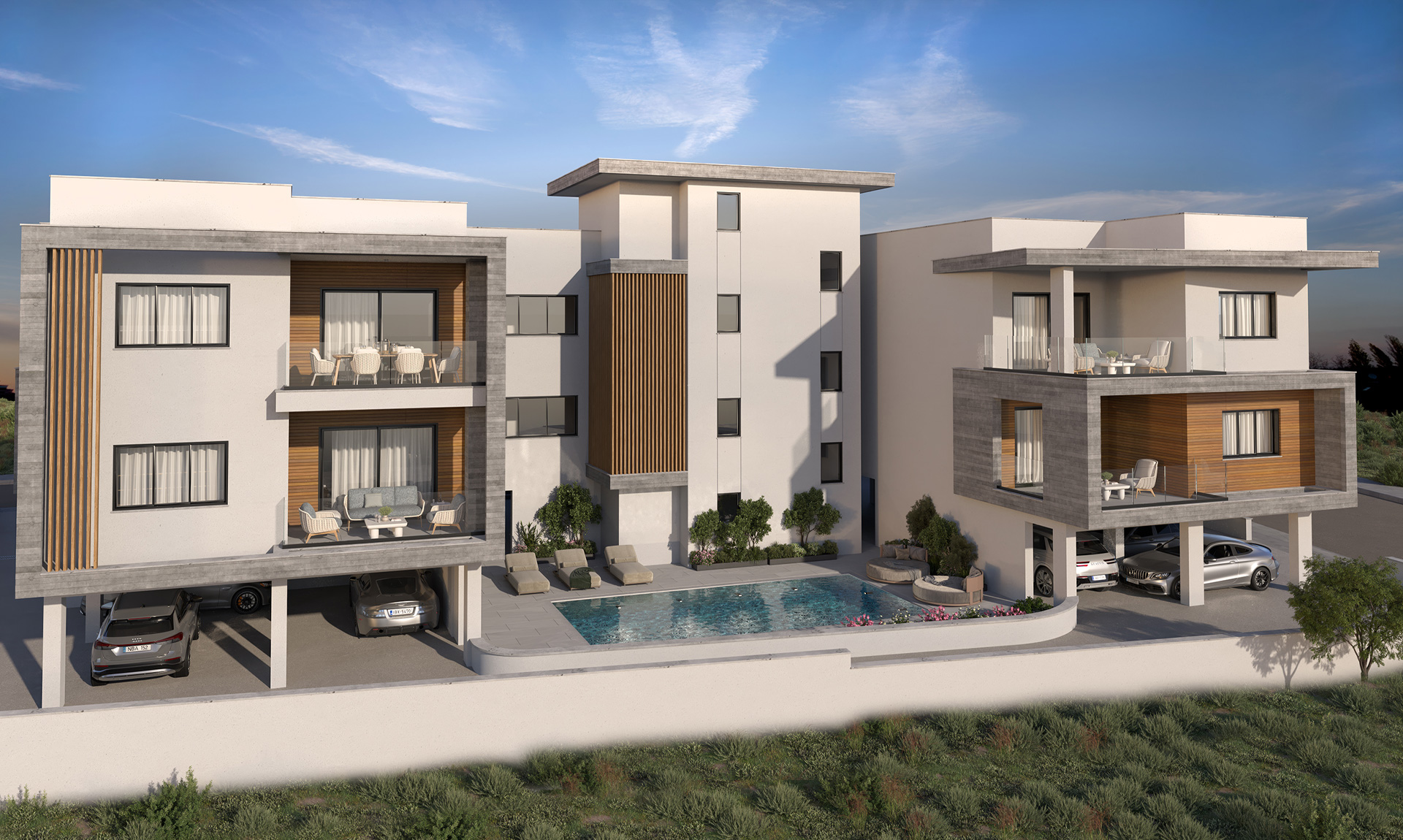 Paphos Chloraka 3 Bedroom Apartment For Sale MTN005