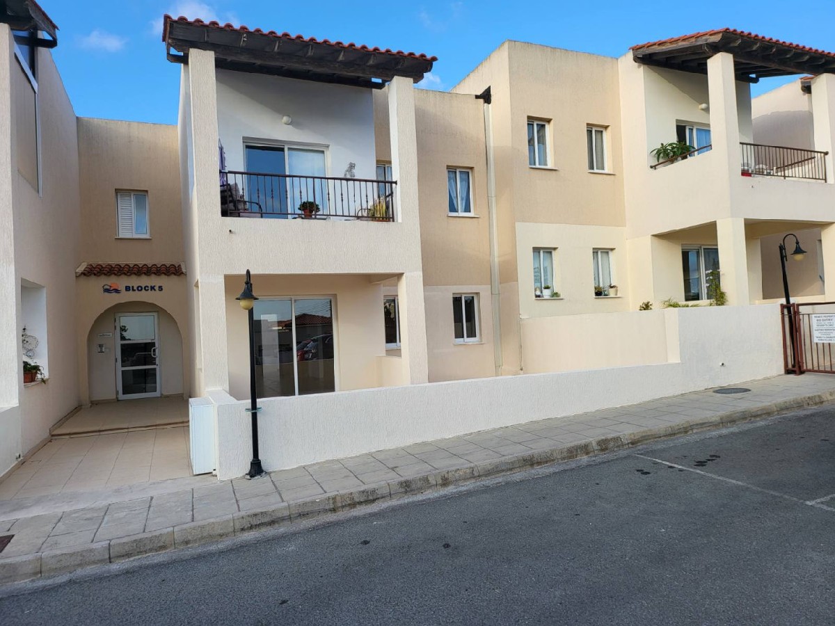 Paphos Konia 2 Bedroom Apartment Ground Floor For Sale FCP52167