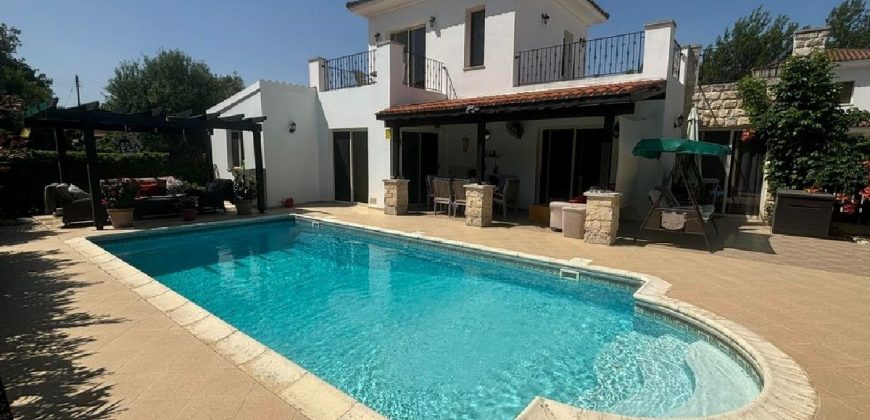 Paphos Letympou 3 Bedroom Villa For Sale ZTC2958