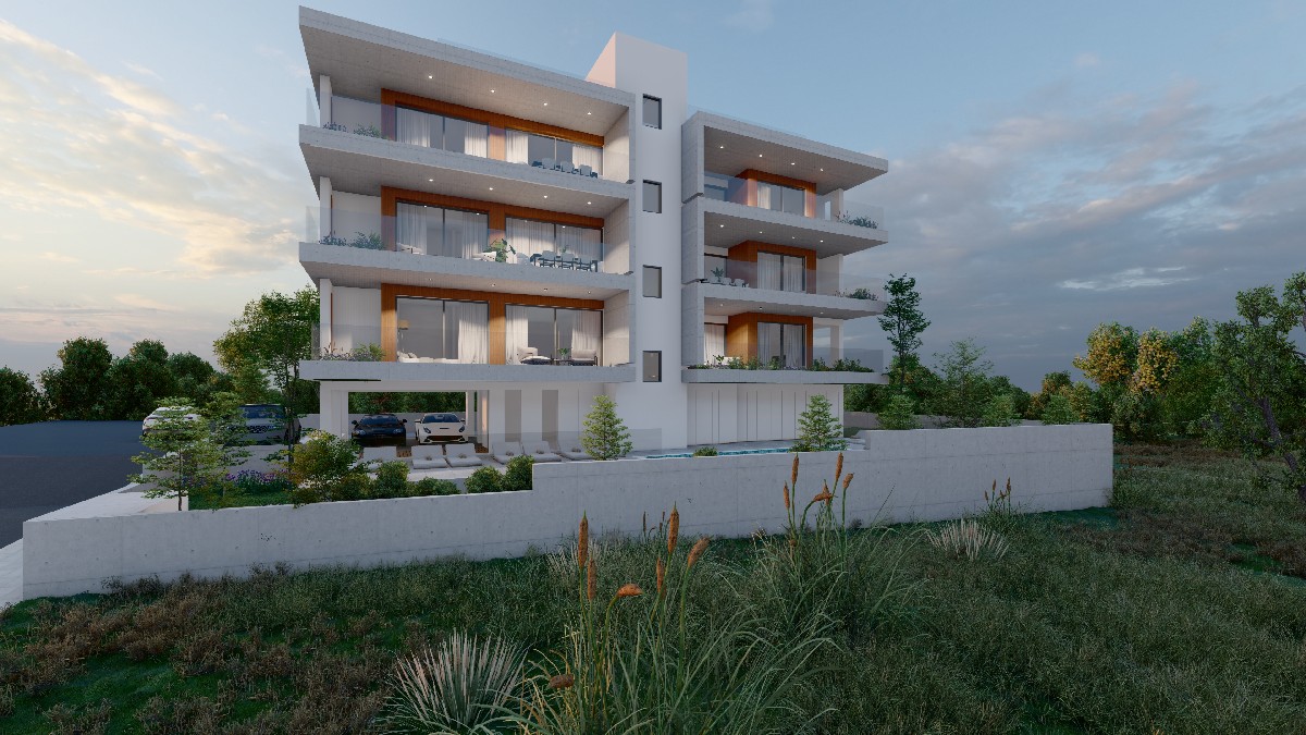 Kato Paphos Universal 1 Bedroom Apartment For Sale QHDP003