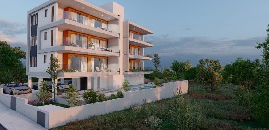 Kato Paphos Universal 2 Bedroom Apartment For Sale QHDP004