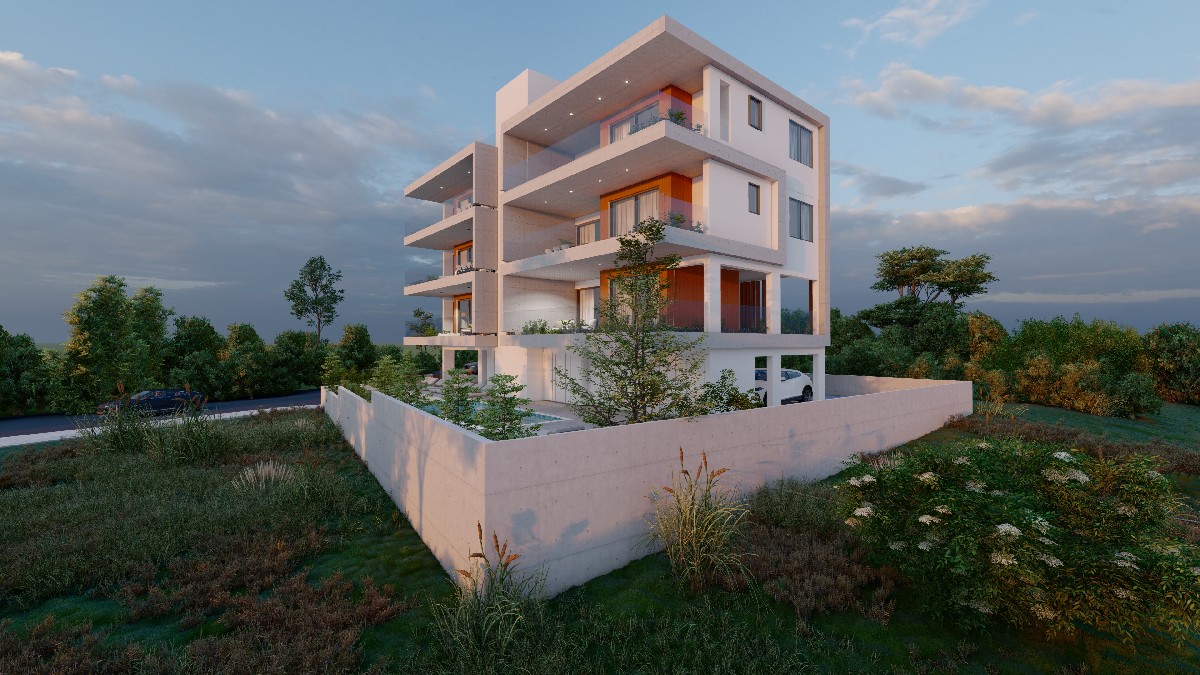 Kato Paphos Universal 2 Bedroom Apartment For Sale QHDP004