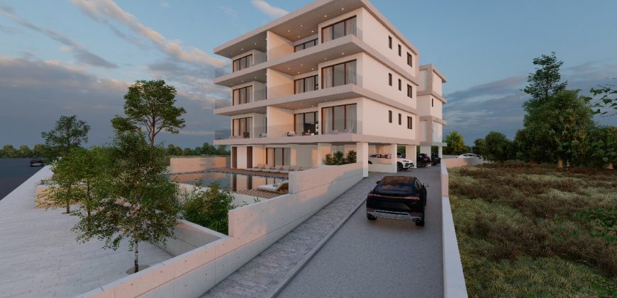 Kato Paphos Universal 2 Bedroom Apartment For Sale QHDH006