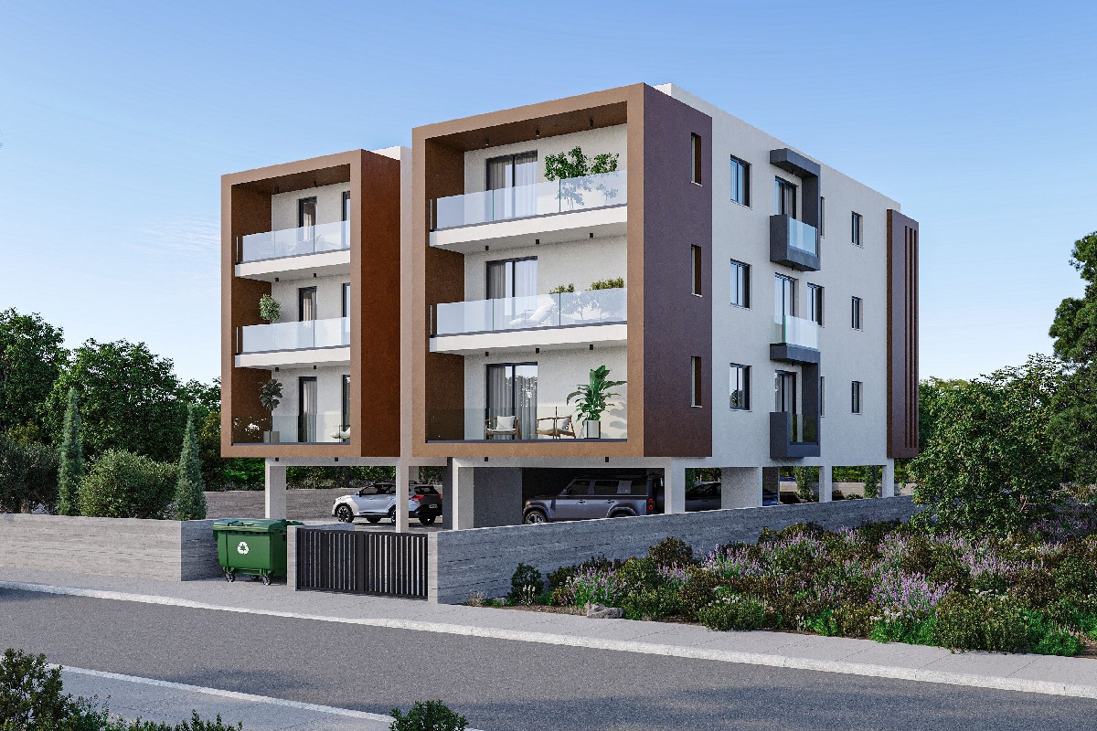 Kato Paphos Universal 2 Bedroom Apartment For Sale DMCUO043