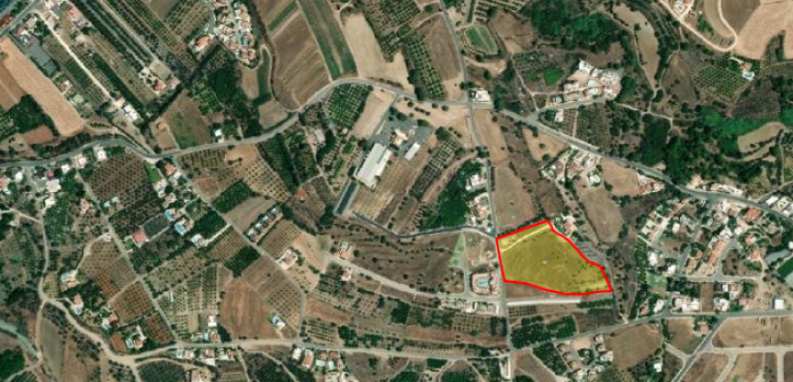 Paphos Argaka Plot For Sale MYM0597