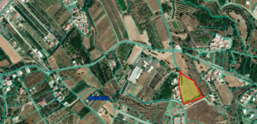 Paphos Argaka Plot For Sale MYM0598