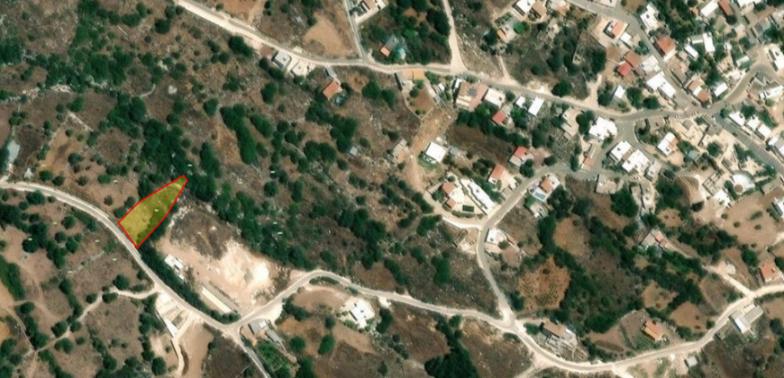 Paphos Ineia Plot For Sale MYM0308