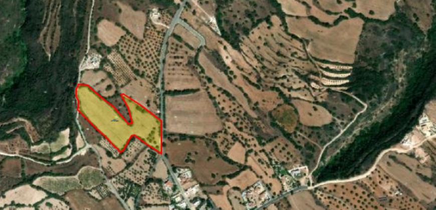 Paphos Pano Akourdalia Plot For Sale MYM0354