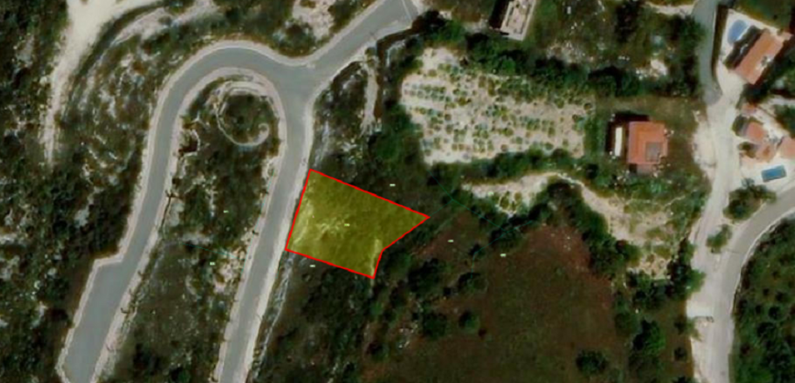 Paphos Tsada Plot For Sale MYM0868