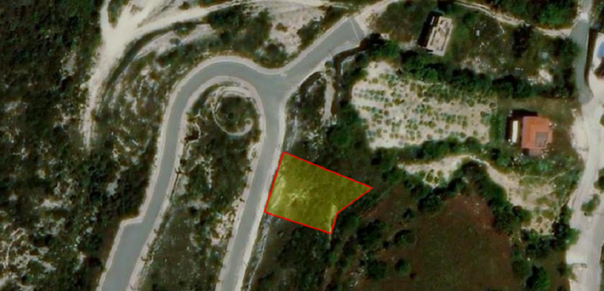 Paphos Tsada Plot For Sale MYM0868