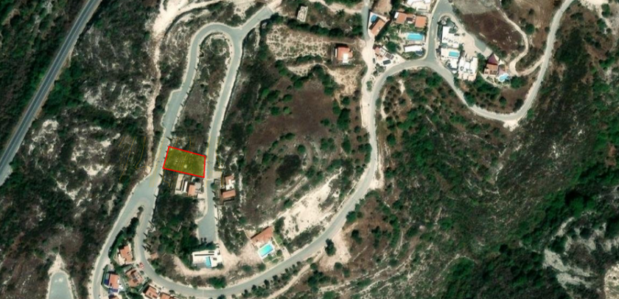 Paphos Tsada Plot For Sale MYM0875