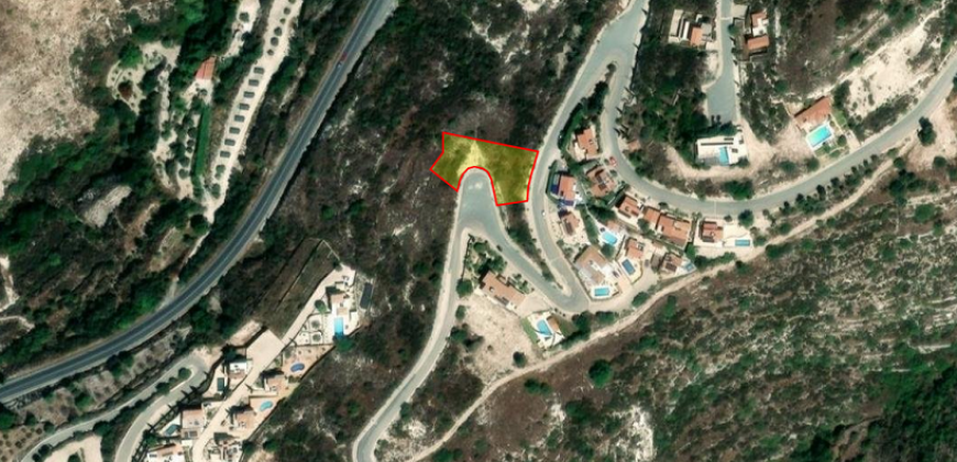 Paphos Tsada Plot For Sale MYM0879