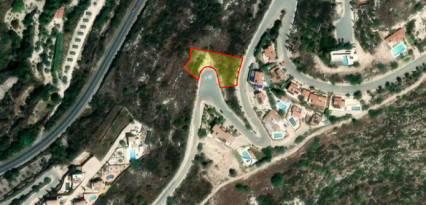 Paphos Tsada Plot For Sale MYM0879