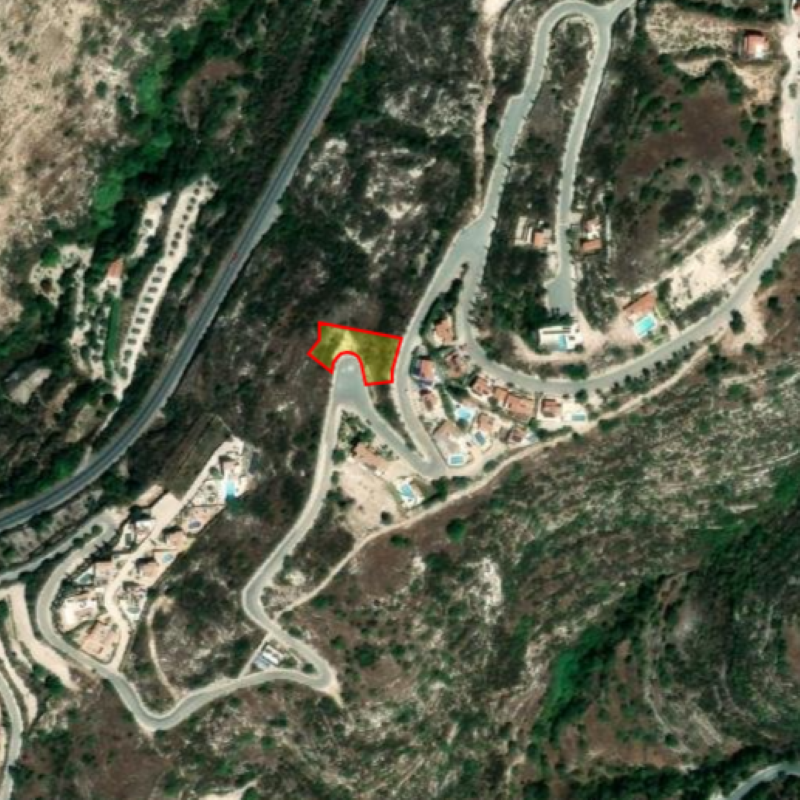 Paphos Tsada Plot For Sale MYM0879