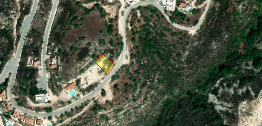 Paphos Tsada Plot For Sale MYM0851