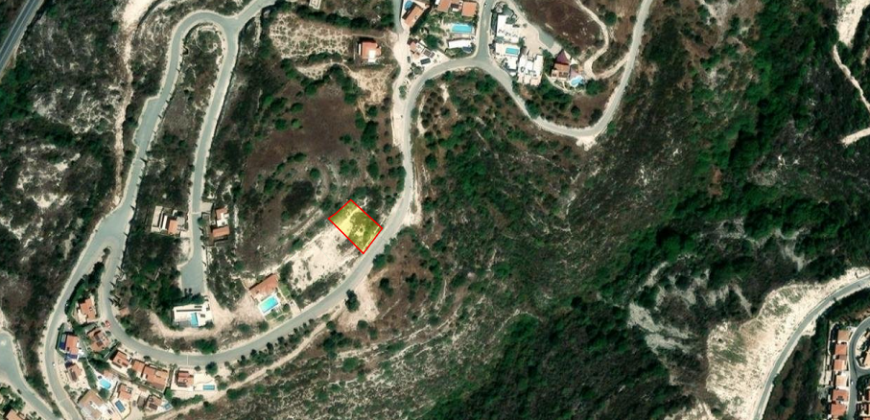 Paphos Tsada Plot For Sale MYM0851