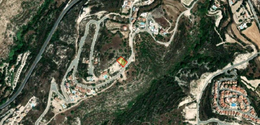 Paphos Tsada Plot For Sale MYM0851