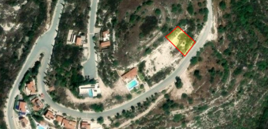 Paphos Tsada Plot For Sale MYM0851