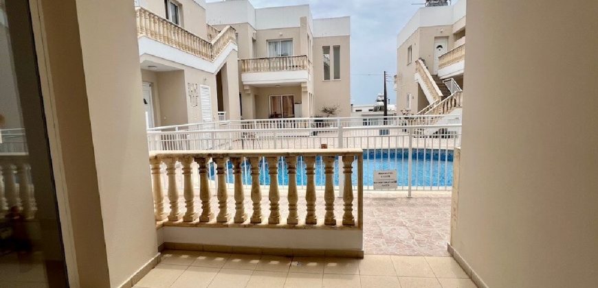 Paphos Tala 2 Bedroom Apartment Ground Floor For Rent TPH6787190