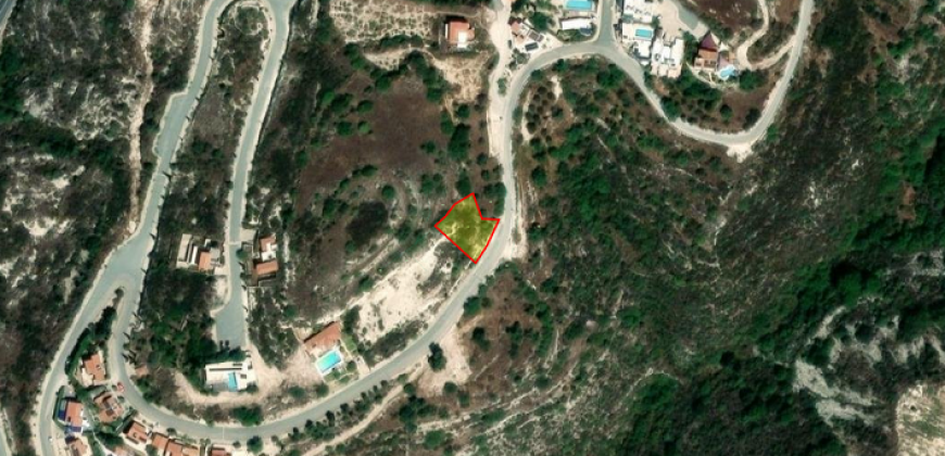 Paphos Tsada Plot For Sale MYM0850