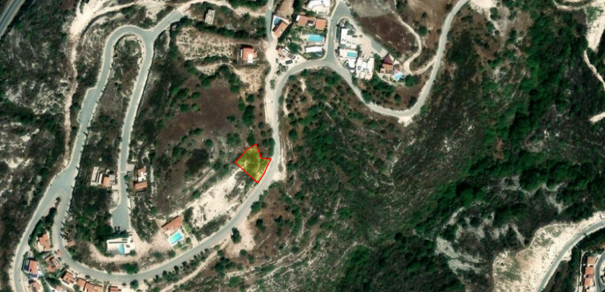 Paphos Tsada Plot For Sale MYM0850