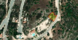 Paphos Tsada Plot For Sale MYM0850