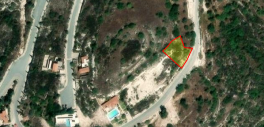 Paphos Tsada Plot For Sale MYM0850