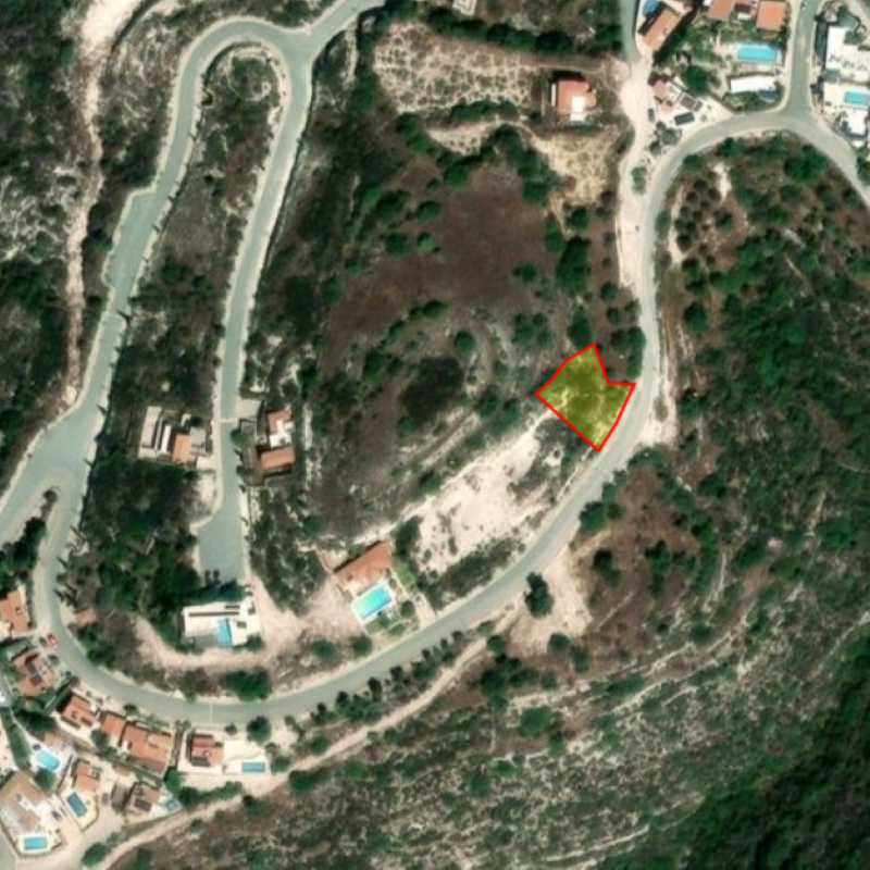 Paphos Tsada Plot For Sale MYM0850