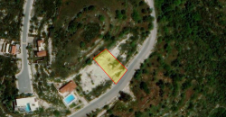 Paphos Tsada Plot For Sale MYM08522