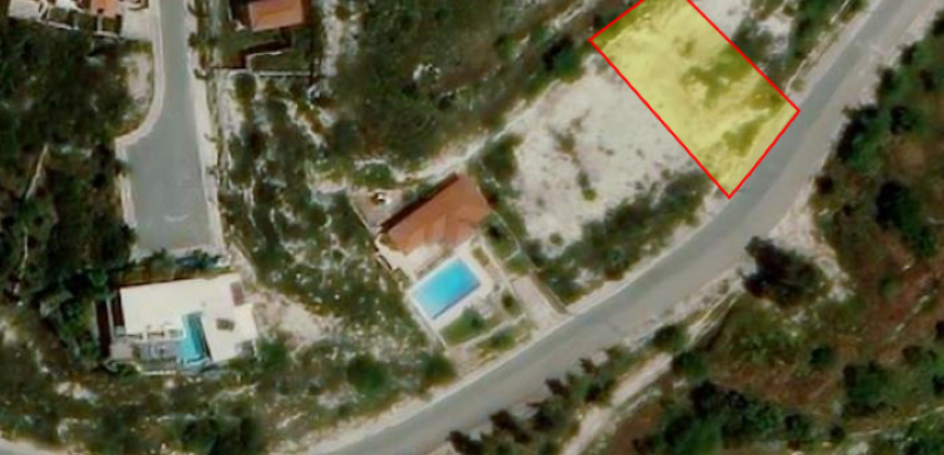 Paphos Tsada Plot For Sale MYM08522