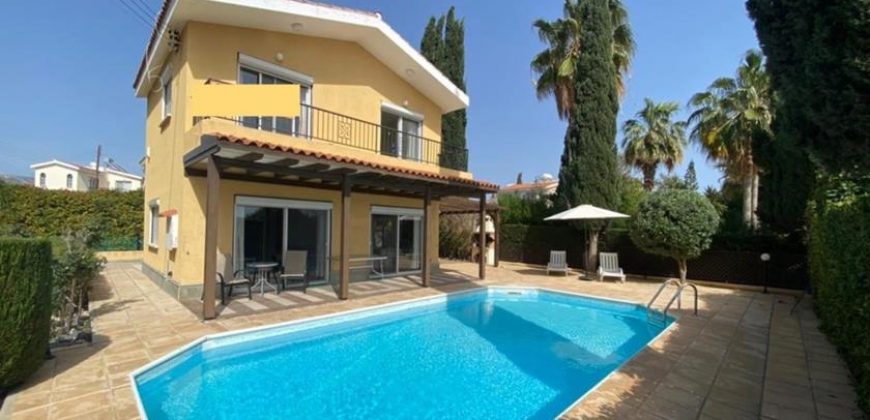 Paphos Coral Bay 3Bdr Villa For Sale VLSCBASLV