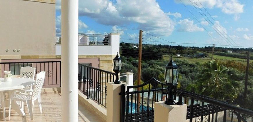 Paphos Geroskipou Detached Villa 4Bdr For Sale CPNC2263